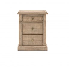 Gallery Direct Vancouver 3 Drawer Bedside Chest