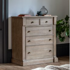 Gallery Direct Vancouver 5 Drawer Chest Gallery Direct Vancouver 5 Drawer Chest