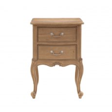 Gallery Direct Chic Bedside Table Weathered