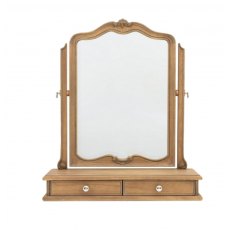Gallery Direct Chic Dressing Table Mirror Weathered