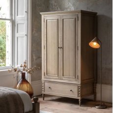 Gallery Direct Artisan 2 Door 1 Drawer Wardrobe Gallery Direct Artisan 2 Door 1 Drawer Wardrobe