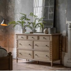 Gallery Direct Artisan 7 Drawer Chest Gallery Direct Artisan 7 Drawer Chest