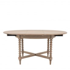Gallery Direct Artisan Round Extending Dining Table