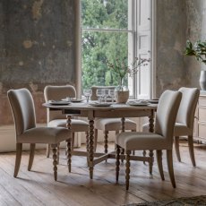 Gallery Direct Artisan Round Extending Dining Table Gallery Direct Artisan Round Extending Dining Table