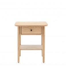 Gallery Direct Hatfield 1 Drawer Bedside Chest