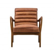 Gallery Direct Datsun Armchair Leather