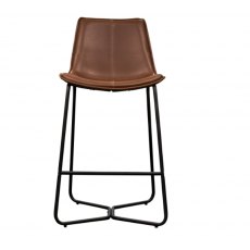 Gallery Direct Hawking Stool PU Leather