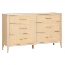 Willis & Gambier Casera 6 Drawer Bedside Chest