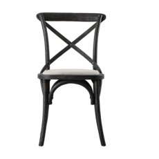 Gallery Direct Cafe Chair With Linen Seat