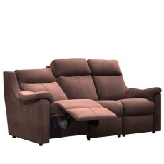 Parker Knoll Arizona 3 Seater Manual Recliner Sofa With Heated Seats