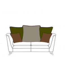 Alstons Darwin 2 Seater Pillowback Sofa