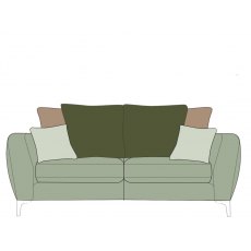 Alstons Inka 3 Seater Pillowback Sofa