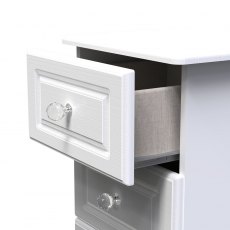 Welcome Furniture Pembroke Crystal 3 Drawer Locker
