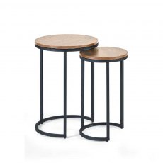 Julian Bowen Tribeca Round Nesting Tables