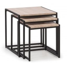 Julian Bowen Tribeca Nest Of Three Tables