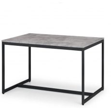 Julian Bowen Staten Concrete Effect Dining Table