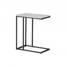 Julian Bowen Staten Concrete Effect Drinks Table