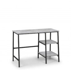 Julian Bowen Staten Concrete Effect Desk