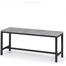 Julian Bowen Staten Concrete Effect Dining Bench
