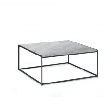 Julian Bowen Staten Concrete Effect Square Coffee Table