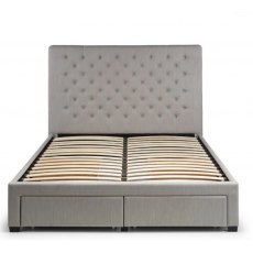 Julian Bowen Wilton Deep Button 4 Drawer Bed Frame Julian Bowen Wilton Deep Button 4 Drawer Bed Frame