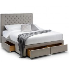 Julian Bowen Wilton Deep Button 4 Drawer Bed Frame Julian Bowen Wilton Deep Button 4 Drawer Bed Frame