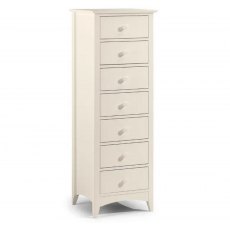 Julian Bowen Cameo 7 Drawer Narrow Chest