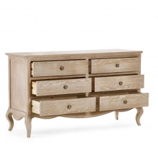 Julian Bowen Camille 6 Drawer Wide Chest