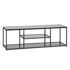 Julian Bowen Chicago TV Unit Smoked Glass