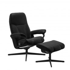 Stressless Consul Recliner Chair (Cross Base) 3 Sizes