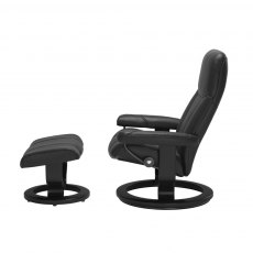 Stressless Consul Recliner Chair & Footstool (Classic Base) 3 Sizes
