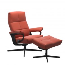 Stressless David Recliner Chair (Cross Base) 3 Sizes