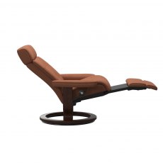 Stressless Erik Recliner Chair & Footstool Powered Leg & Back