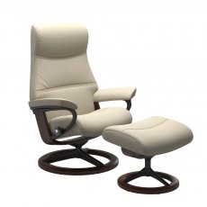 Stressless Philip Signature Base Recliner Chair & Footstool 2 Sizes