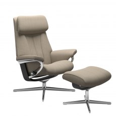 Stressless Paul Cross Base Recliner Chair 2 Sizes