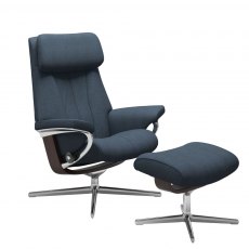 Stressless Paul Cross Base Recliner Chair 2 Sizes