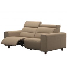 Stressless Emily 2 Seater Sofa With 1 Powered Recliner & Wide Arms