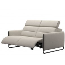 Stressless Emily 2 Seater Sofa With 2 Powered Recliners Steel Legs