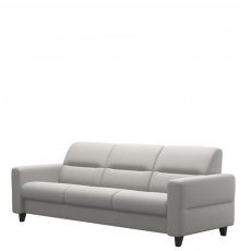 Stressless Fiona 3 Seater Sofa With Upholstered Arm Stressless Fiona 3 Seater Sofa With Upholstered Arm