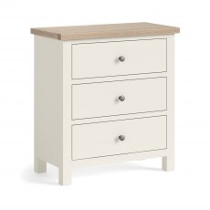 Global Home Modern Country 3 Drawer Chest