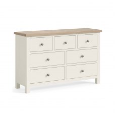 Global Home Modern Country 3 Over 4 Drawer Chest