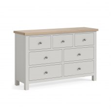 Global Home Modern Country 3 Over 4 Drawer Chest