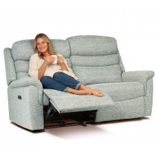 Sherborne Upholstery Leyburn 2 Seater Powered Recliner Lounger Sofa