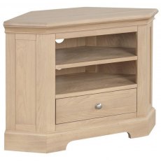 Devonshire Lydford Oak Corner TV Unit