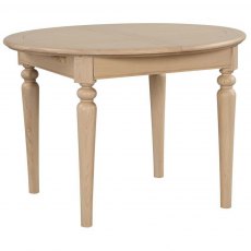 Devonshire Lydford Oak Round Extending Dining Table