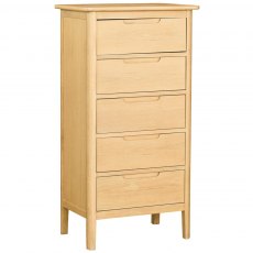 Devonshire Bergen Oak 5 Drawer Wellington Chest Devonshire Bergen Oak 5 Drawer Wellington Chest