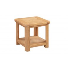 Papaya Trading Chatsworth Lamp Table With Shelf