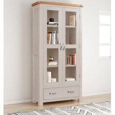 Papaya Trading Chatsworth Display Cabinet With Glass Doors