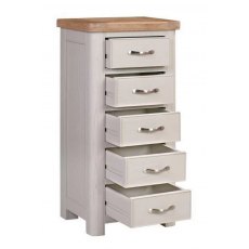 Papaya Trading Chatsworth Tall Chest With 5 Drawers