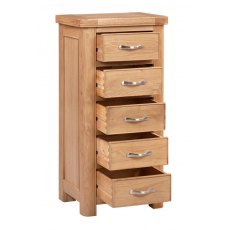 Papaya Trading Chatsworth Tall Chest With 5 Drawers